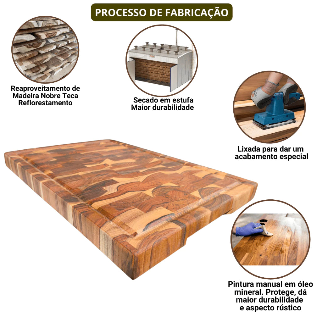 Tabua de madeira rustica