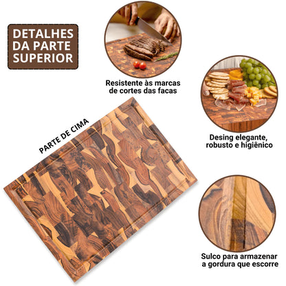 Tabua de madeira rustica