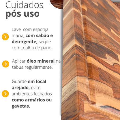 Tabua de madeira rustica