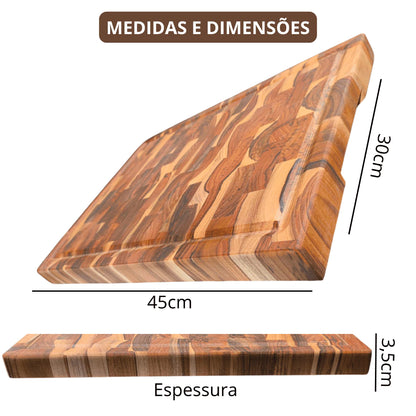 Tabua de madeira rustica