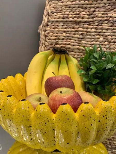 Fruteira de Banana Cerâmica
