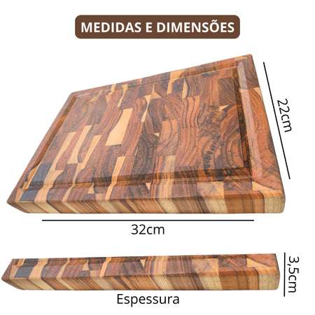 Tabua de madeira rustica