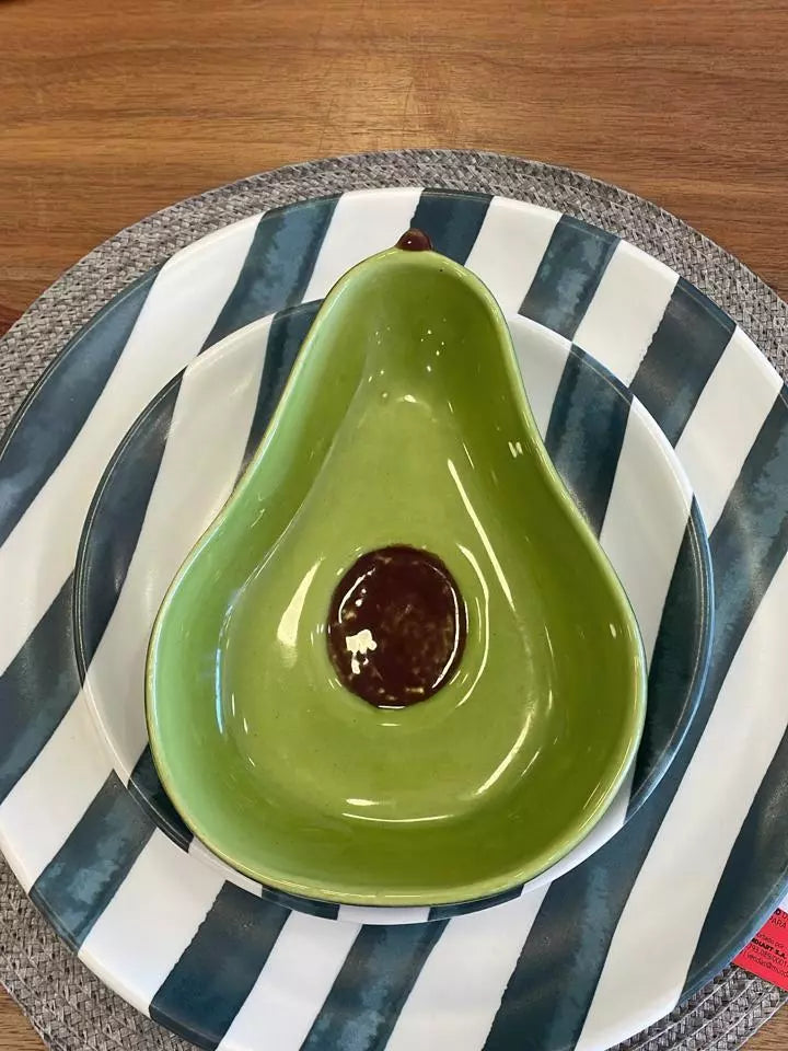 Bowl Abacate Cumbuca Em Cerâmica