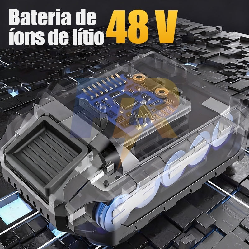 Parafusadeira Furadeira de Elétrica Sem Fio 48V COM DUAS BATERIAS !
